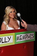 MC Billy Glide asks Memphis a question
